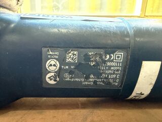 Elektrische haakse slijper, Bosch Professional, GWS 10-125, donkerblau