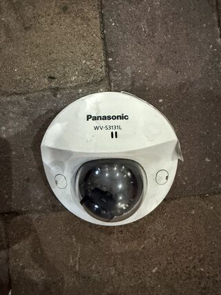 IP-domecamera, Panasonic, WV-S3131L, Wit