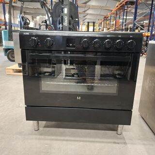 Inductie fornuis ( Showroom model ), Etna, FI590ZWA, Zwart, 2026
