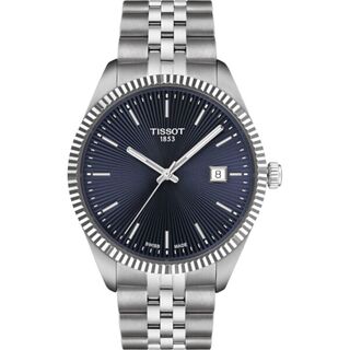 Heren horloge Tissot, Ballade 40mm, silver/blue