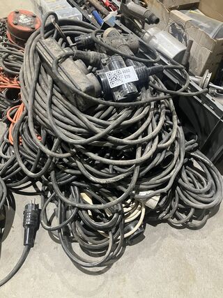 Partij verlengkabels, 220v