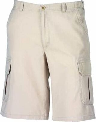 8x Korte werkbroek, beige, Maat NL48 en NL50