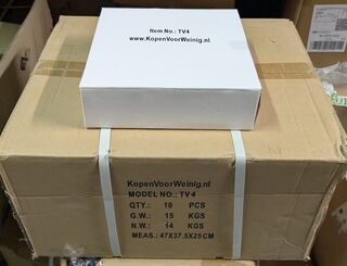 Ca. 10x Kantelbare tv muurbeugel, Kopen Voor Weinig, TV4, zwart, 17 –