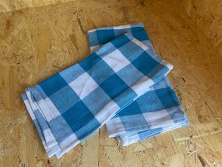 Ca. 160x Professionele horeca theedoek ACR Triple Star, blauw