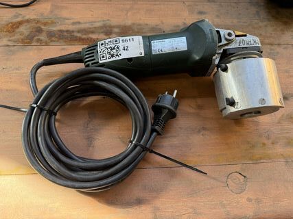 Haakse slijper, Metabo, WE 9-125 Quick, groen/zilver, 2002, 900 W – 12