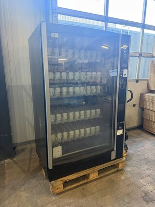 Gekoelde verkoopautomaat, SandenVendo, SVE DV9, zwart /donkerblauw /zi