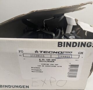 Ski bindingen, Techno Pro, wit / zwart, N TL 100 B90