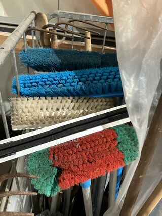 Partij schoonmaakartikelen