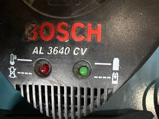 Acculader, Bosch, AL 3640 CV, zwart