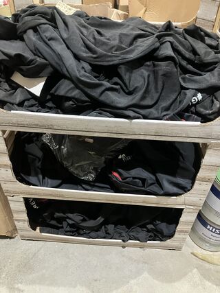 3x Dozen fietskleding, zwart