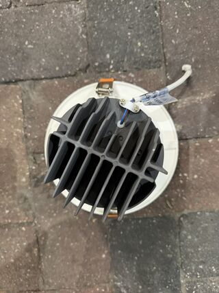 Ca. 11x Ronde LED-downlight, BPM Lighting, K2 (deels leesbaar), warm w