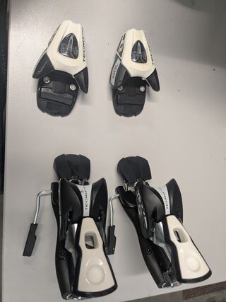 Ski bindingen, Techno Pro, wit / zwart, N TL 100 B90