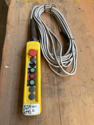 Bedieningspendel, Schneider Electric, XAC-A 08, geel, IP65 – met kabel