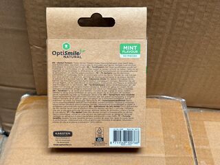 Ca. 240x Dentalflossers – 50 pack OptiSmile, mint
