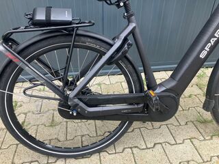 Electrische damesfiets, Sparta, D-rule Fit, antraciet, 2023