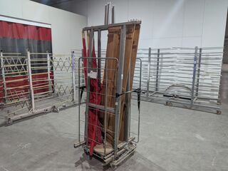 Marktkraam in rolcontainer