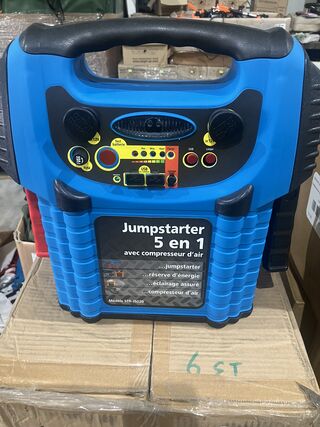 6x 5-in 1 Jumpstarters, STR-JS020, blauw