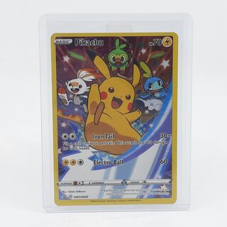 3x Kaart, Pokémon, o.a. Pikachu Promo E 208/S-P
