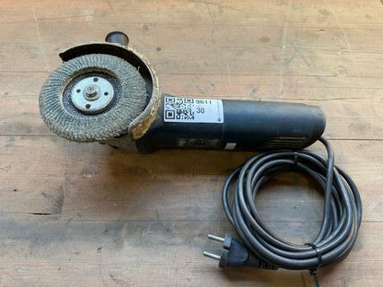 Elektrische haakse slijper, Bosch Professional, GWS 10-125, donkerblau