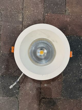 Ca. 11x Ronde LED-downlight, BPM Lighting, K2 (deels leesbaar), warm w