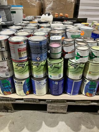 Pallet verfblikken