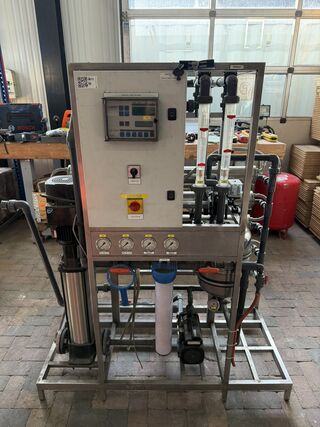Omgekeerde osmose-installatie, Lubron, OS 3051, RVS/grijs, RO-unit op