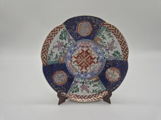 Japanse Imari porseleinen sierschotel – handbeschilderd – 20e Eeuw – I
