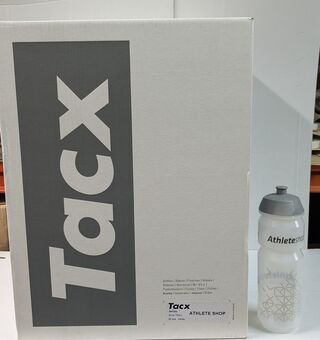 Ca. 50x Bidon, Tacx, transparant, 750 cc