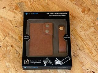 Ca. 100x Smart wallet/key holder – set SilverGear