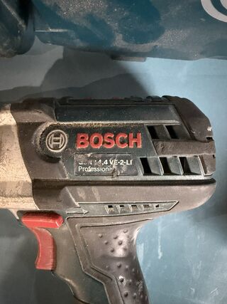 Accu schroefklopboormachine, Bosch, GSB 14,4 VE-2-LI, blauw/zwart
