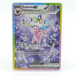 Kaart, Pokémon, Espeon EX PRE EN 155/131, 2025