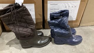 Ca. 65x Paar regenlaarzen