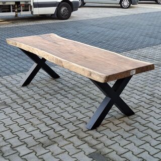 Boomstam eettafel