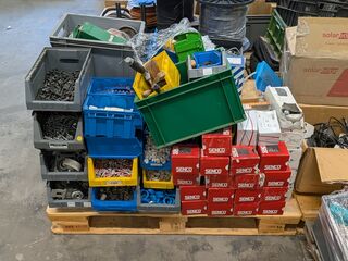 Partij bevestigings- en montagematerialen