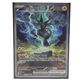 Kaart, Pokémon, Zekrom EX 166/086 BLK EN, 2025