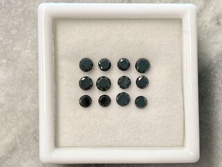 Diamant – 2.09 carat natuurlijke zwarte diamant (gecertificeerd)