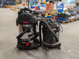 2x Bouwstofzuiger, Kremer, Numatic