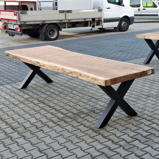 Boomstam eettafel