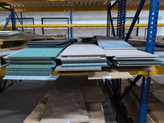 Partij akoestische wandbekleding
