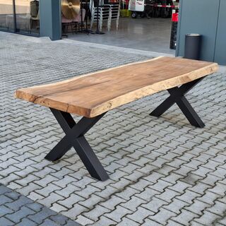 Boomstam eettafel