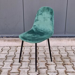 Ca. 23x Eetkamer-/horecastoel | velvet, Groen