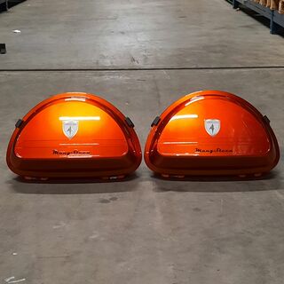 2x Zijkoffer t.b.v. elektrische scooter