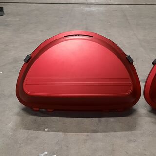 2x Zijkoffer t.b.v. elektrische scooter