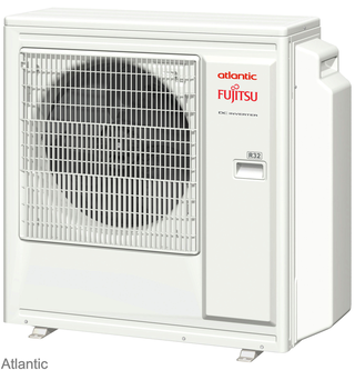 Inverter-buitenunit t.b.v. multi-split airconditioningssysteem, Fujits