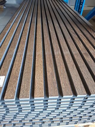 Ca 14x akoestisch paneel dark brown