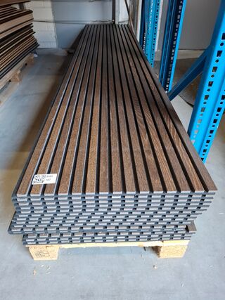 Ca 14x akoestisch paneel dark brown