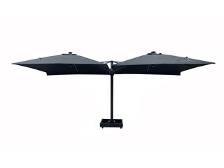 Parasol Paralux Shadeon Donkergrijs