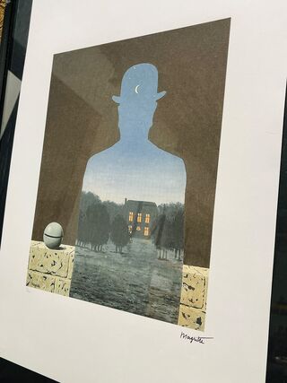 René Margritte Lithograaf – Gesigneerd met certificaat