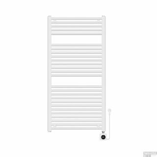 Handdoekradiator Wiesbaden, Elara, wit