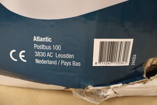 Toiletpot met toiletbril Atlantic, Bruce Compact, wit